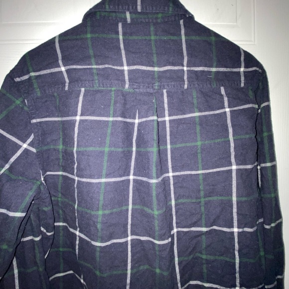 💵 SOLD 💵 Roots Plaid Flannel Button Shirt ! - Picture 4 of 7